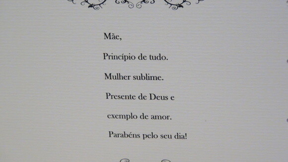Cartão 3d - 01 Un.