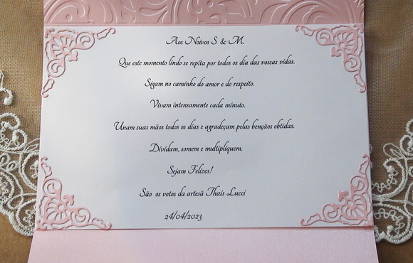 Cartão Personalizado 3d - 01 un