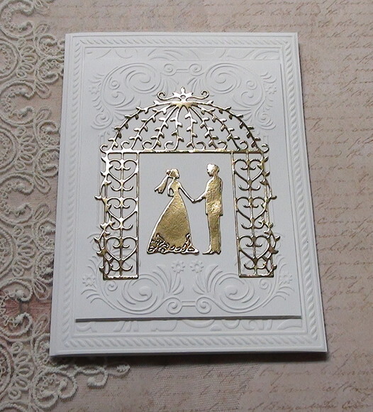 Cartão Renascença Casamento 3d