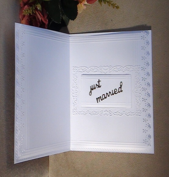 Cartão Renascença Casamento 3d