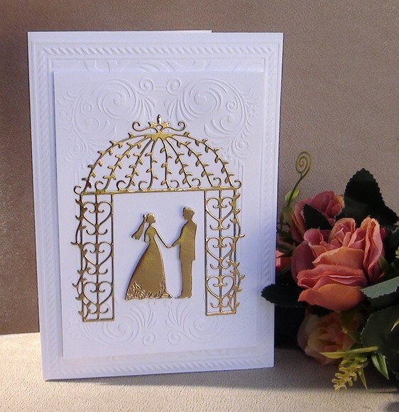 Cartão Renascença Casamento 3d