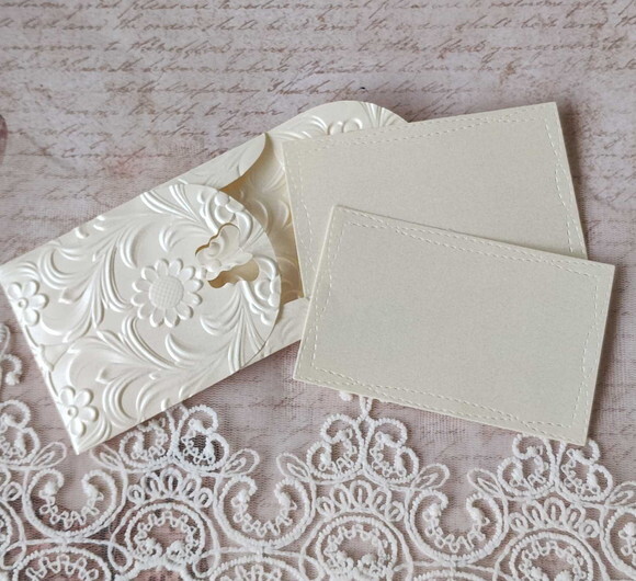 Conjunto de 10 Envelopes Texturizado