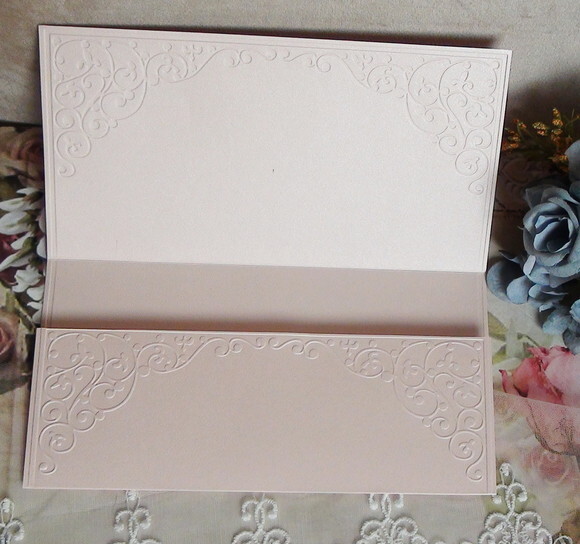 Envelope Casamento Alto Relevo Metalizado - 180g