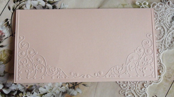 Envelope Casamento Alto Relevo Metalizado - 180g