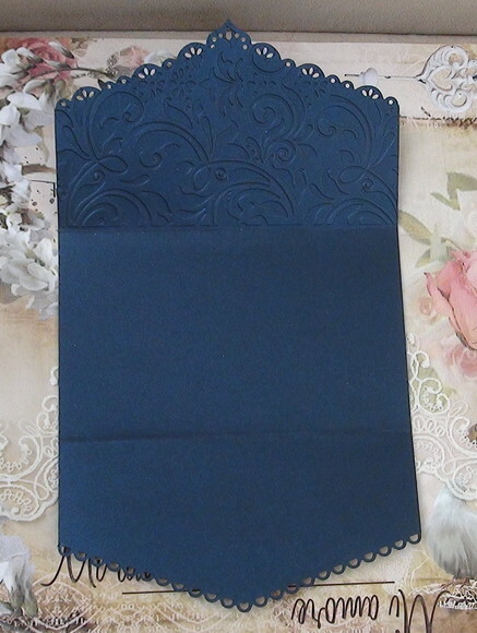 Envelope Casamento Alto Relevo Metalizado - 180g