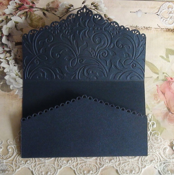 Envelope Casamento Alto Relevo Metalizado - 180g