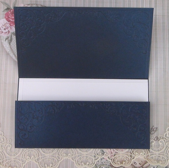 Envelope para Convite de Casamento Metalizado - 180g