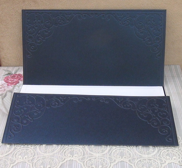 Envelope para Convite de Casamento Metalizado - 180g