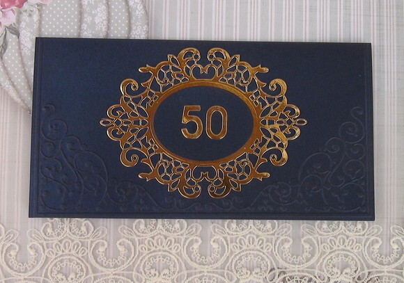 Envelope para Convite de Casamento Metalizado - 180g