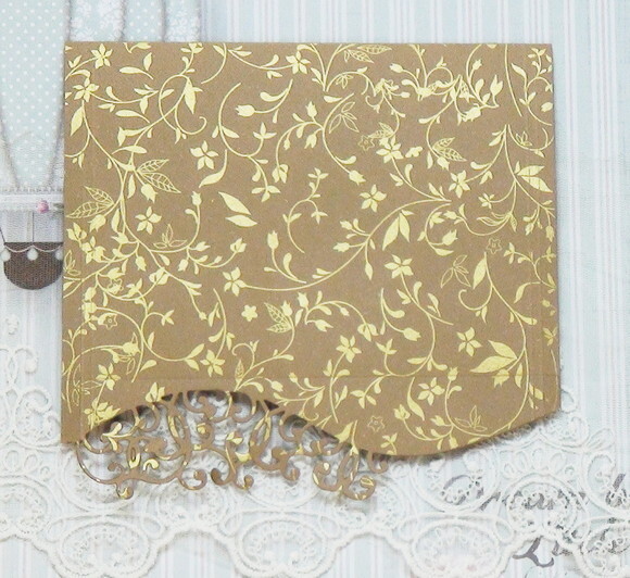 Envelope para Convite de Casamento Metalizado - 180g