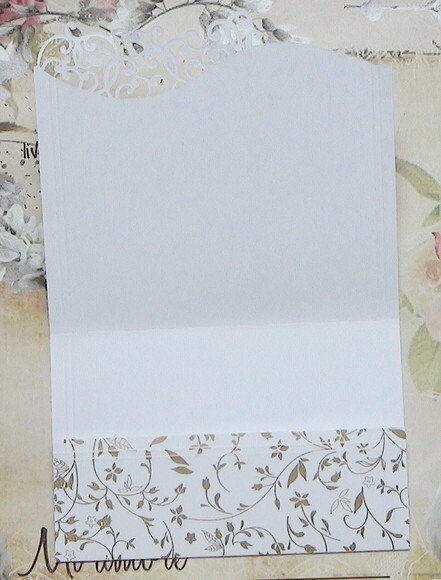 Envelope para Convite de Casamento Metalizado - 180g