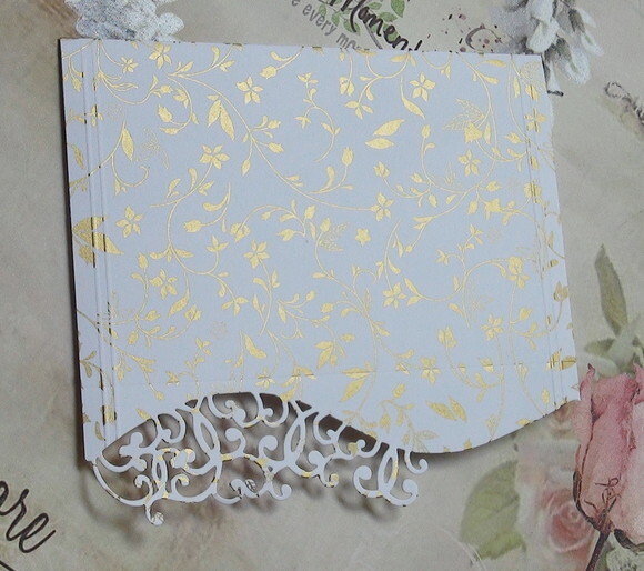 Envelope para Convite de Casamento Metalizado - 180g