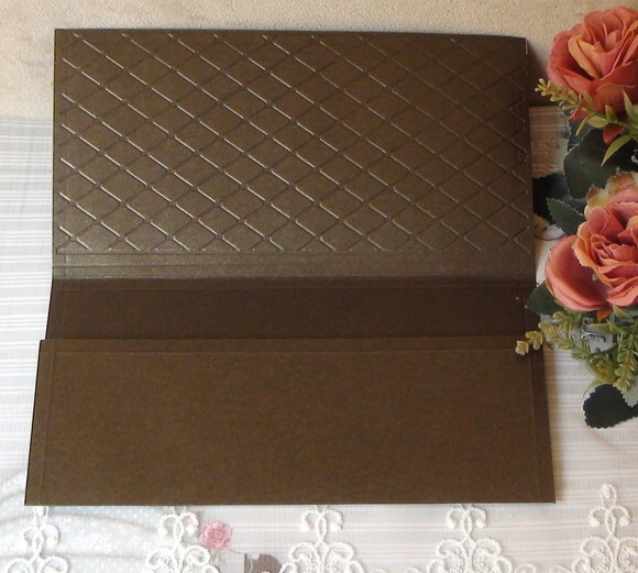 Envelope para Convite de Casamento Metalizado - 180g