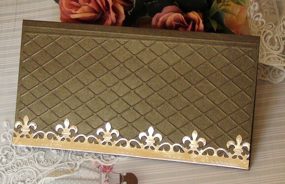 Envelope para Convite de Casamento Metalizado - 180g