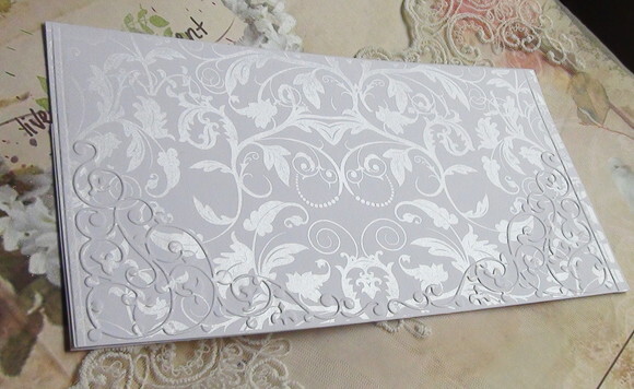 Envelope para Convite de Casamento Metalizado - 180g
