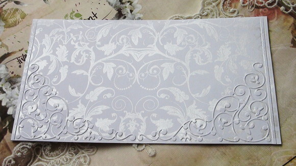 Envelope para Convite de Casamento Metalizado - 180g