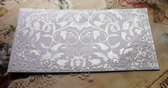 Envelope para Convite de Casamento Metalizado - 180g