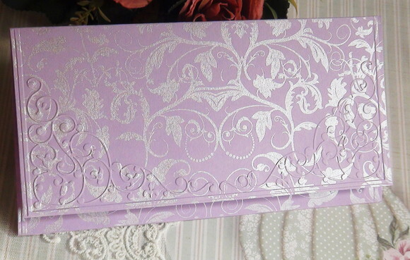 Envelope para Convite de Casamento Metalizado - 180g