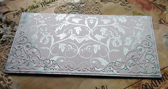 Envelope para Convite de Casamento Metalizado - 180g