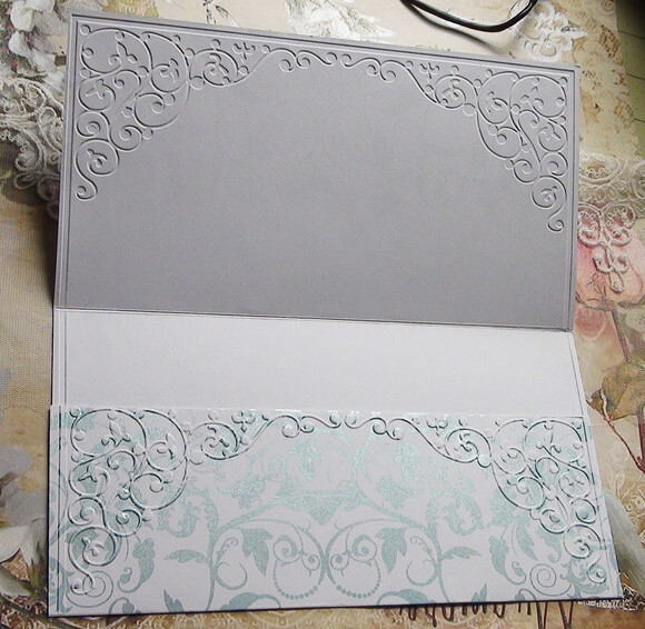 Envelope para Convite de Casamento Metalizado - 180g