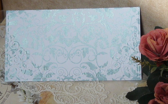 Envelope para Convite de Casamento Metalizado - 180g