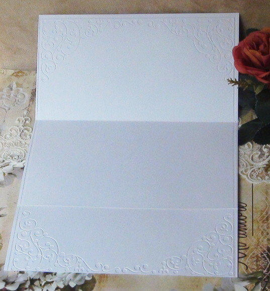 Envelope para Convite de Casamento Metalizado - 180g