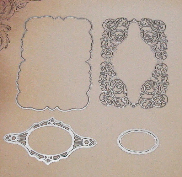 Faca de Corte e Emboss Sue Wilson Die Frames Megan