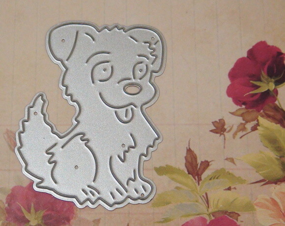 Faca de Corte e Embossing Folders Cachorro - Black Friday