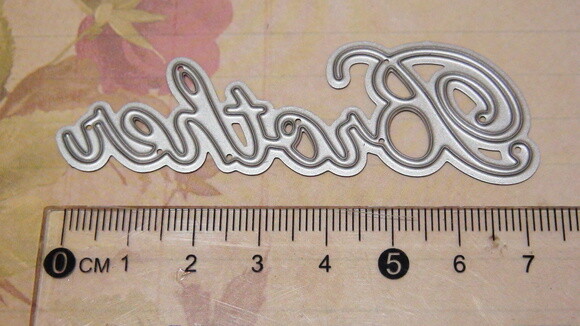 Faca de Corte e Embossing Folders Letras - Black Friday