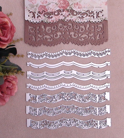 Faca de Corte para Scrapbooking - A2 Scalloped Borders Three