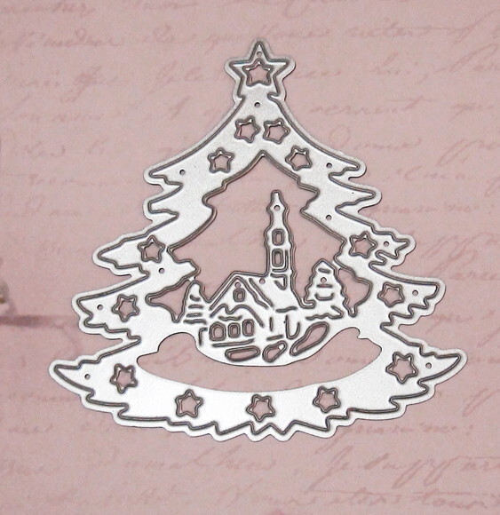Faca de Corte para Scrapbooking - Árvore de Natal