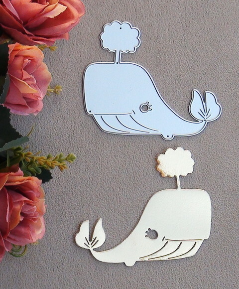 Faca de Corte para Scrapbooking - Baleia.