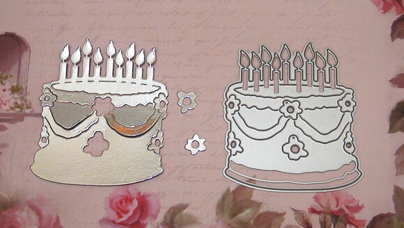 Faca de Corte para Scrapbooking - Bolo - Black Friday