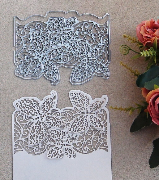 Faca de Corte para Scrapbooking - Bordas Borboleta