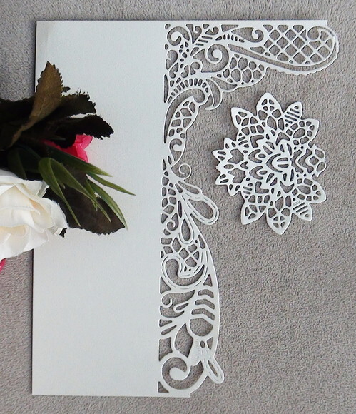 Faca de Corte para Scrapbooking - Bordas Flor