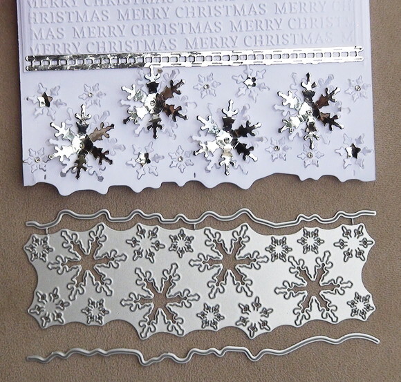 Faca de Corte para Scrapbooking - Bordas Natal