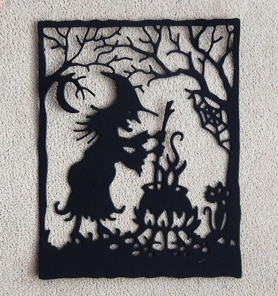Faca de Corte para Scrapbooking - Bruxa