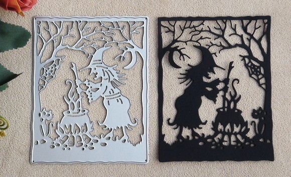 Faca de Corte para Scrapbooking - Bruxa