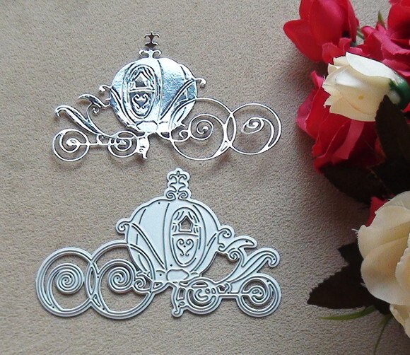 Faca de Corte para Scrapbooking - Carruagem Cinderela