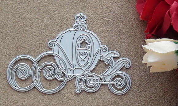 Faca de Corte para Scrapbooking - Carruagem Cinderela