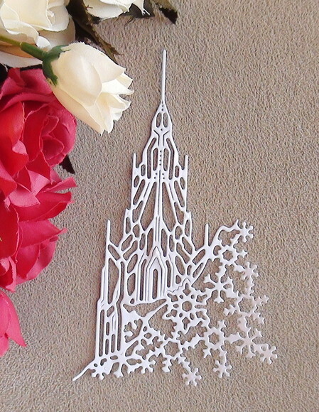 Faca de Corte para Scrapbooking - Castelo Fronzen
