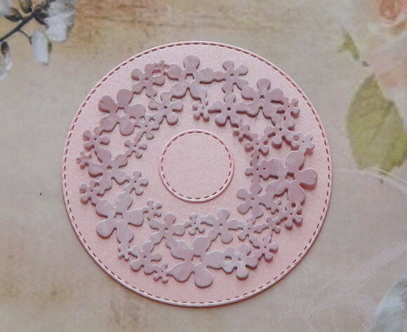 Faca de Corte para Scrapbooking - Círculo Flor