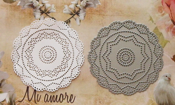 Faca de Corte para Scrapbooking - Circulo Rendado