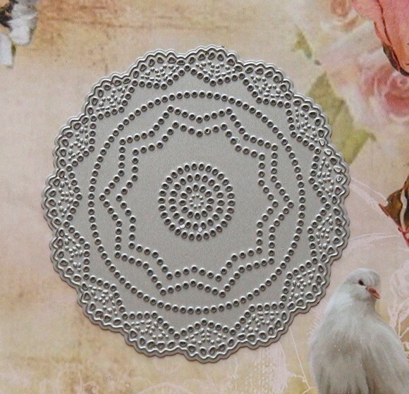Faca de Corte para Scrapbooking - Circulo Rendado