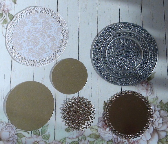 Faca de Corte para Scrapbooking - Circulo Rendado