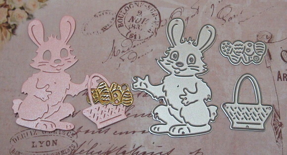 Faca de Corte para Scrapbooking - Coelho da Páscoa