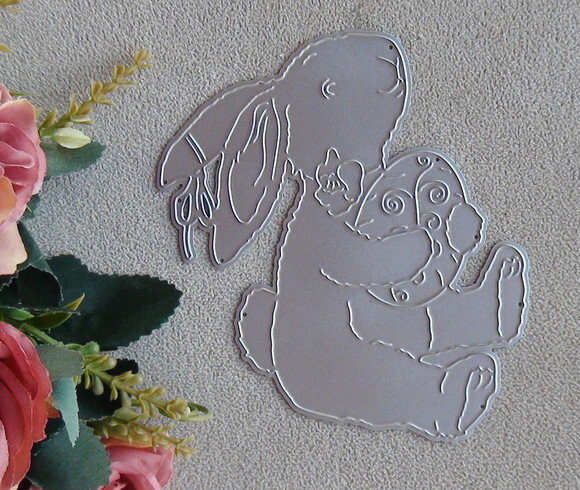 Faca de Corte para Scrapbooking - Coelho da Páscoa