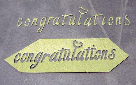 Faca de Corte para Scrapbooking - Convite