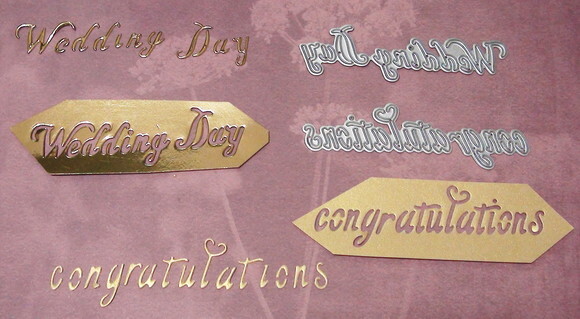 Faca de Corte para Scrapbooking - Convite