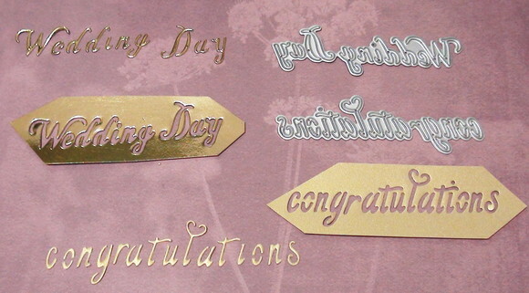 Faca de Corte para Scrapbooking - Convite